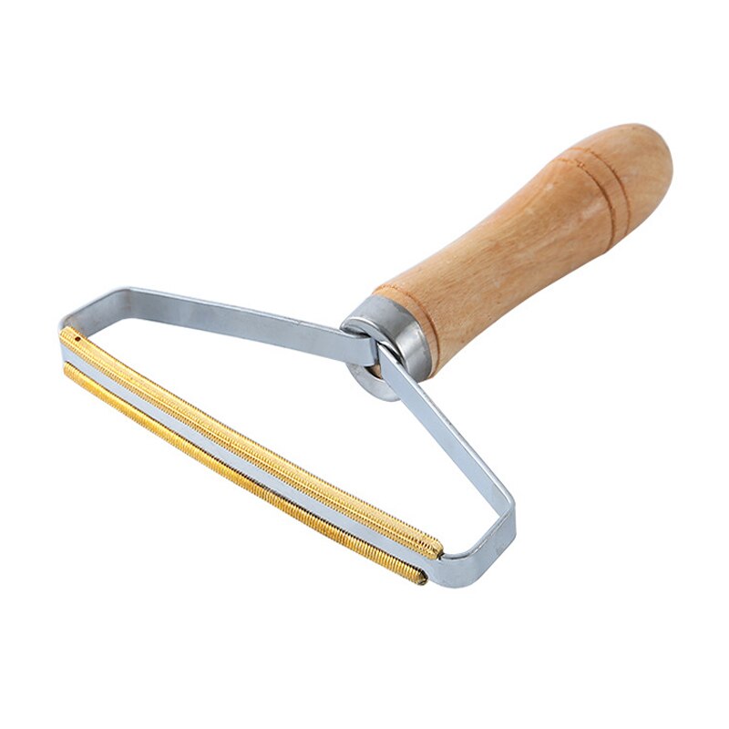 Raspador de pelo Manual portátil, afeitadora de lana, herramienta de cepillo depilatorio, agente de eliminación de felpa de punto, maquinilla de afeitar de doble cara para alfombra: Default Title
