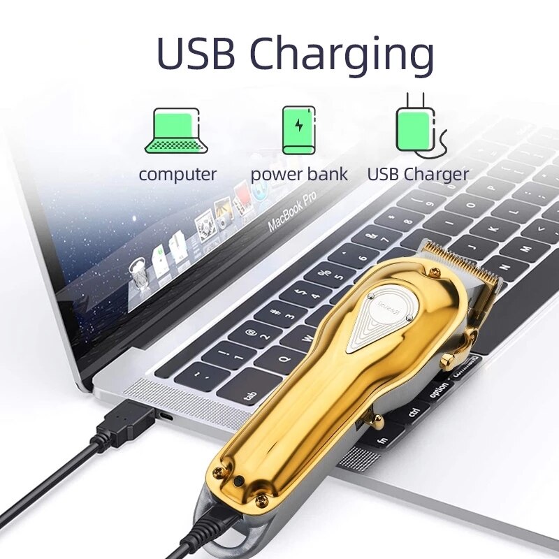 LCD Display Metal Mower Hair Clipper Trimmer For Men Trimer Beard Trimer Hair Trimmer Hair Clippers Barber Shop Use