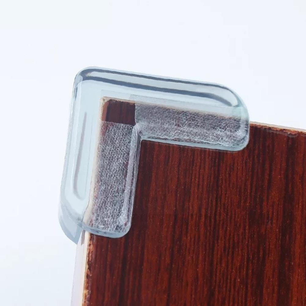 Protection d'angle Anti-collision en Pvc, 4 pièces, protection de sécurité d'angle de Table pour bébé, pare-choc, coin Anti-Collision N7m2