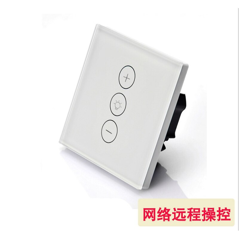 Toepassing Controle Wifi Smart Traploze Lichtschakelaar Dimmer Eu Standaard Muur Druk Controle Met Alexa Google Assistent