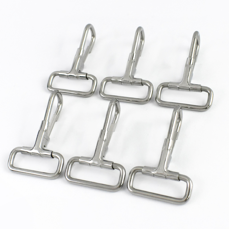 2-10 Stuks 304 Roestvrij Stalen Gesp Rugzak Keten Metalen Karabijn Sleutelhanger Handtas Riem Karabijnhaak Diy Naaien accessoires
