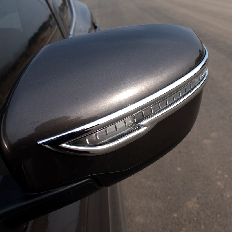 Abs Chrome Autodeur Side Achteruitkijkspiegel Cover Overlay Trim Accessoires Voor Nissan Juke Styling