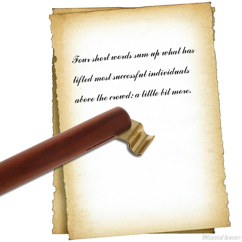 Vintage English Calligraphy Copperplate Variable Oblique Dip Pen Metal Flange F20 21