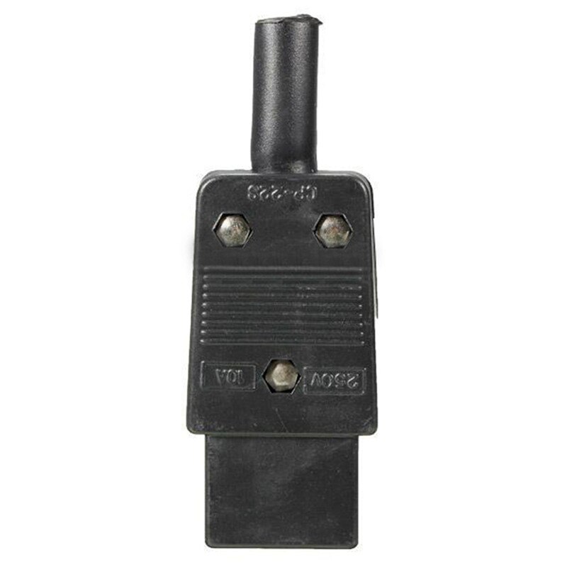 5 stk. iec 320 c13 adapter til hunstik 3- bens stik strømkabel, der kan genindvindes