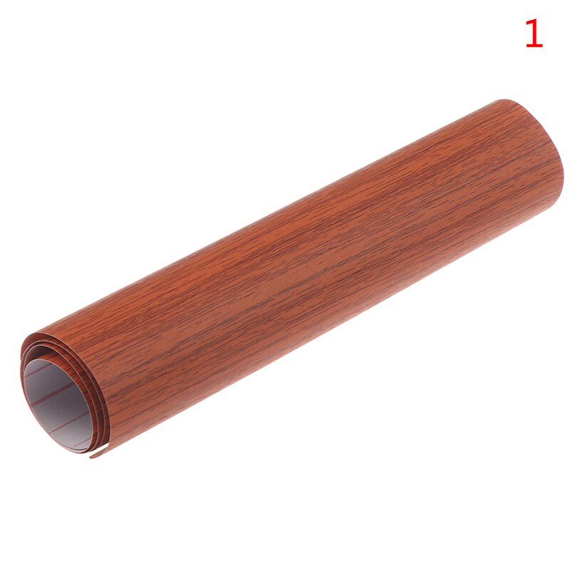 1Pc 45*20Cm Waterdicht Hout Behang Roll Zelfklevende Contact Papier Deuren Kast Desktop Moderne Meubilair Decoratieve: 1