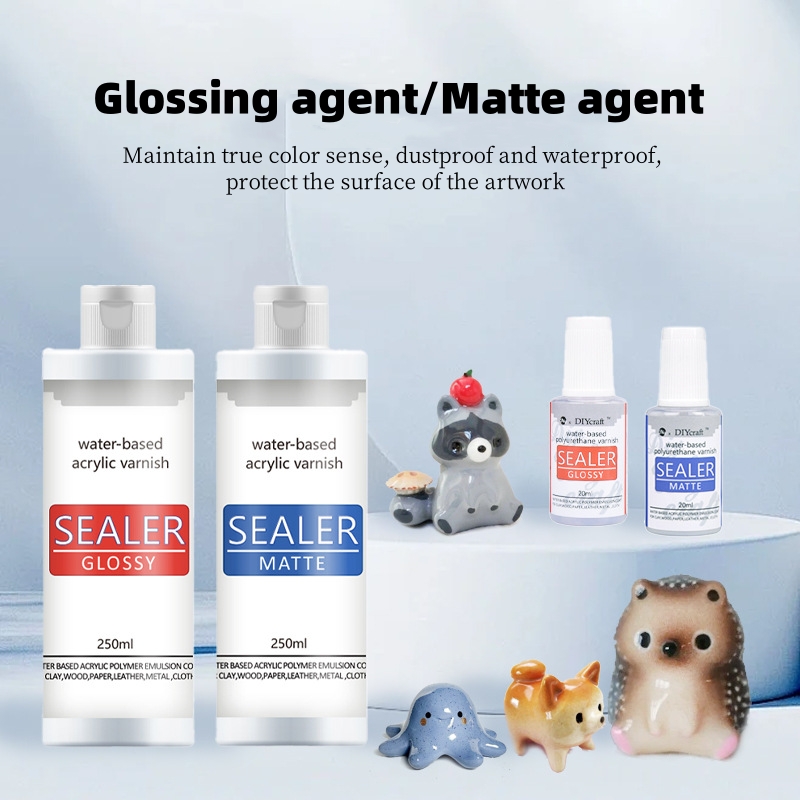 20/60ml DIY Epoxy Resin Waterproof Protect Brightening Gel Sealant Mold Polishing Oil Jewelry Making Tool
