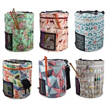 Sac de rangement de 17 Styles | Sac à tricoter, Crochet ménager, Crochet de laine, organisateur de laine de fil, Kit de couture, sac fourre-tout de tricot de fils avec sangle