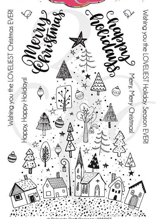 Bladeren/kerst Clear Siliconen Stempel/zegel voor DIY Scrapbooking/Album Decoratieve Duidelijke Stempel Vellen A003: YELLOW