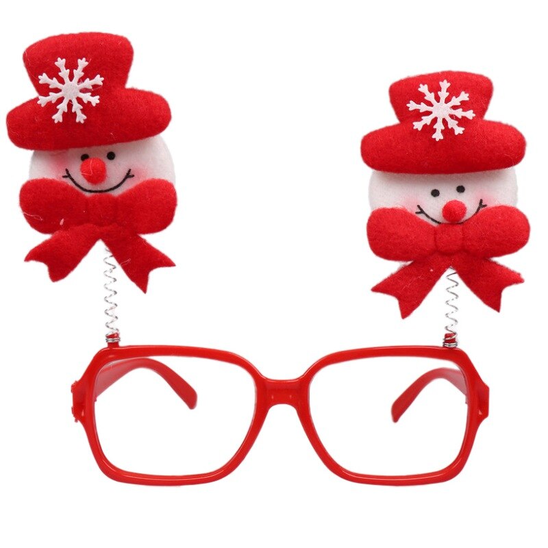 Decoratieve Kerst Brilmontuur Kerst Kostuum Decoraties Voor Kinderen En Volwassenen: B