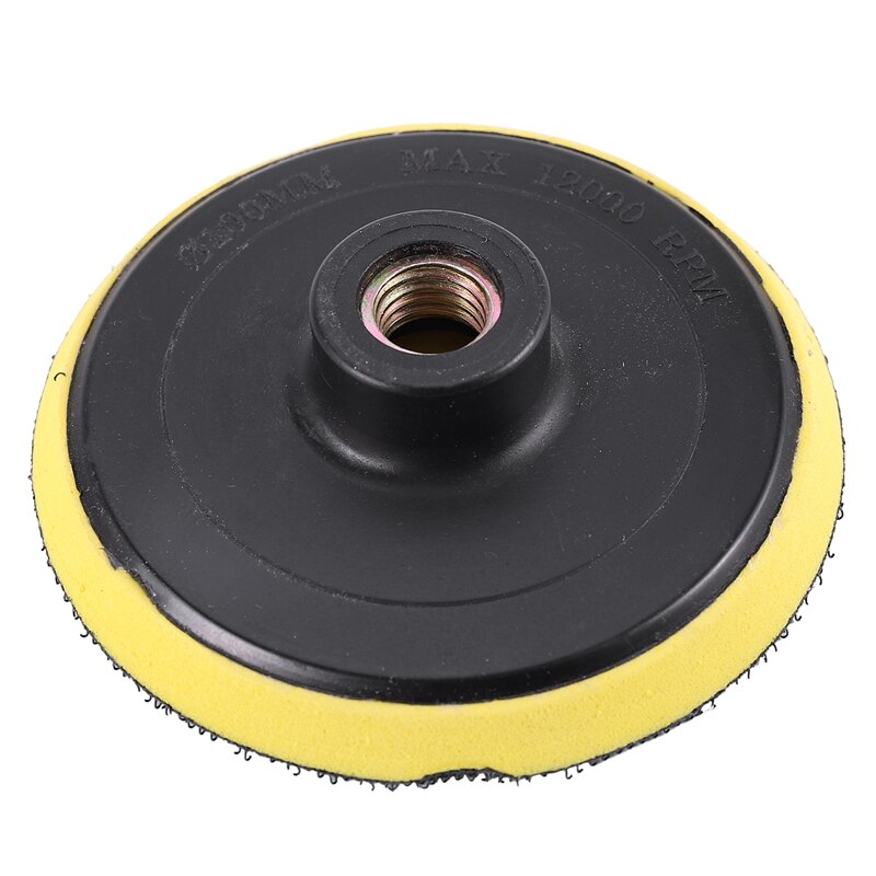 16Pcs Diamond Polishing Pads Kit 4 Inch 100Mm Wet/Dry for Granite Stone Concrete Marble Polishing Use Grinding Discs Set