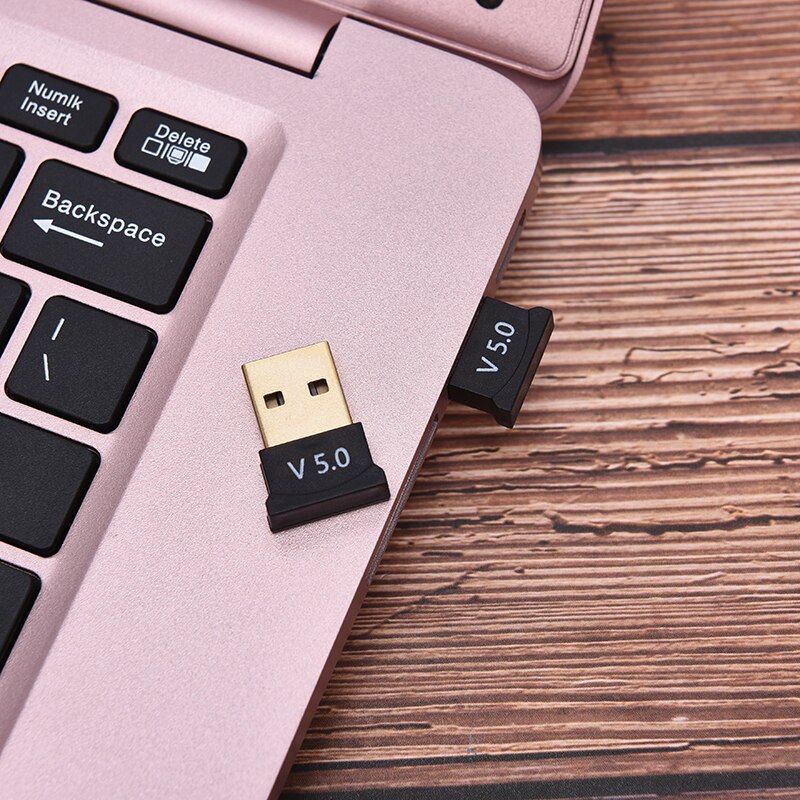 Draadloze 5.0 Bluetooth USB Adapter Bluetooth Dongle Bluetooth Zender USB Adapter voor Computer PC Laptop Draadloze Muis