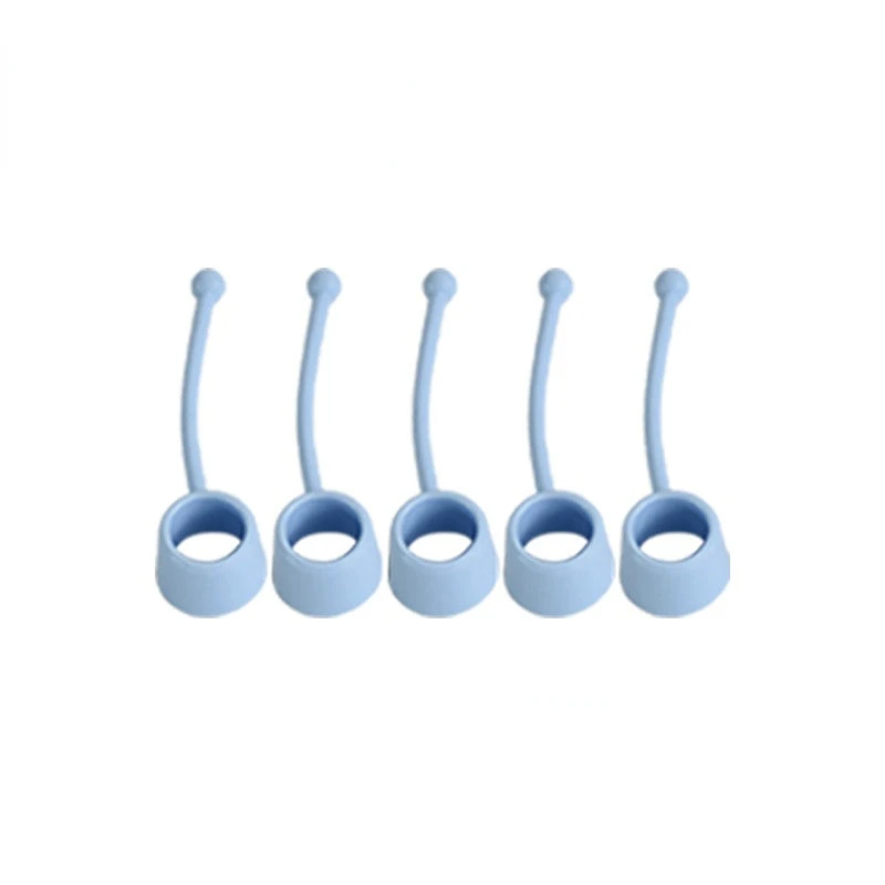 Pinça de mão portátil silicone expansor de dedo aperto de mão treinador de força de pulso exercitador de dedo faixa de resistência fitness: Marfim