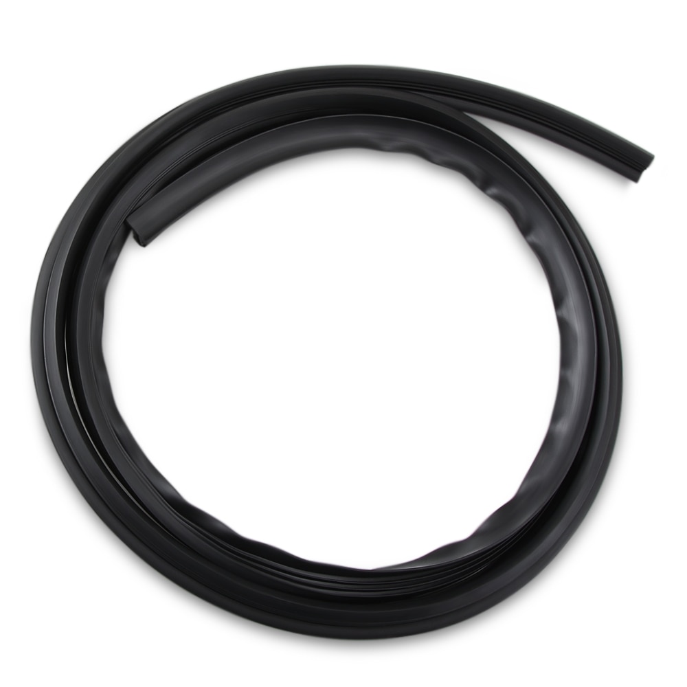 Tira de sellado acústico de goma para coche, 1,6 M, tipo U, tablero de instrumentos, aislamiento de bordes de parabrisas automático, tiras de sellado de huecos, accesorios de Interior de coche