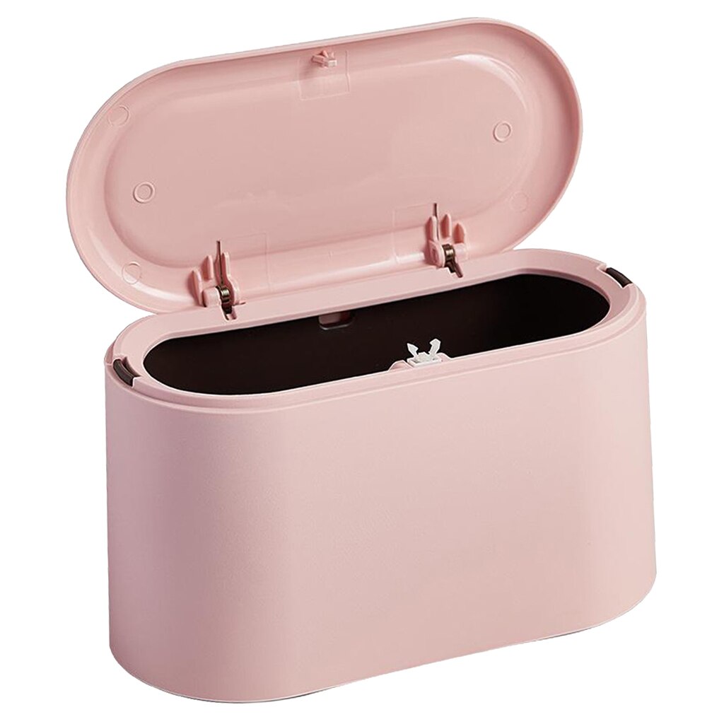 Kleine Prullenbak Prullenbak Vuilnis Container Bin Badkamer Keuken Thuis Bureau Mini Prullenbak Met Swing Deksel