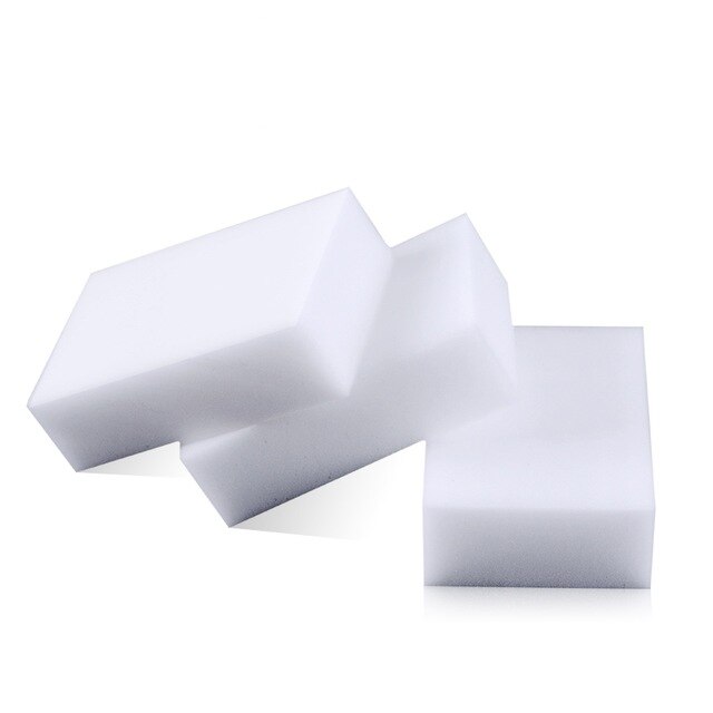 10 Pza * esponja de melamina blanca esponja mágica limpiador de melamina multifunción respetuoso con el medio ambiente Borrador Mágico de cocina 100 * 60*20mm