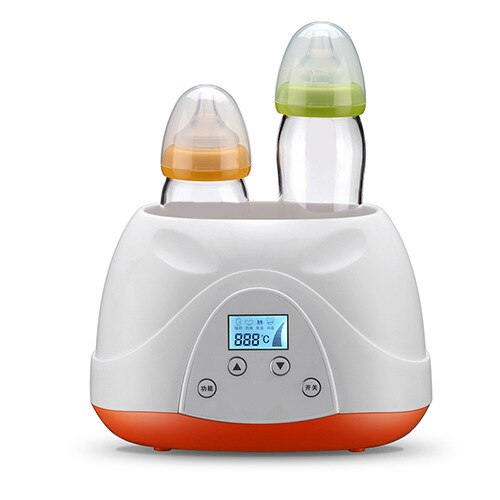 Baby Warmer slimme Baby Warmer Constante Temperatuur Dubbele Flessenwarmer babyvoeding warmer melk fles sterilisator desinfecteren