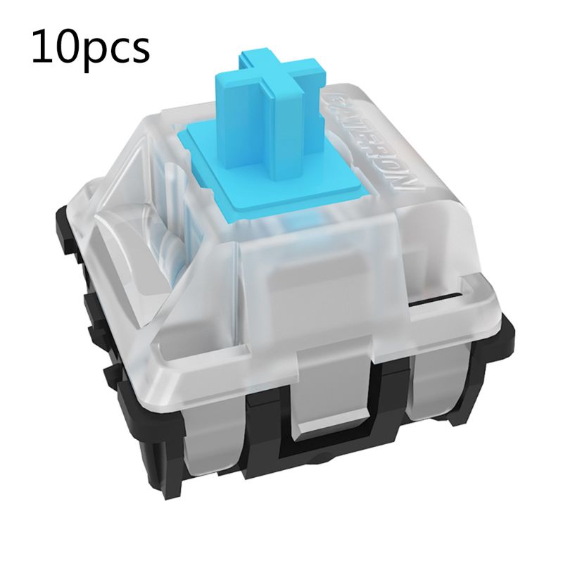 Gateron interruptor óptico de intercâmbio para gateron interruptores ópticos teclado mecânico gk61 sk61 sk64: Blue
