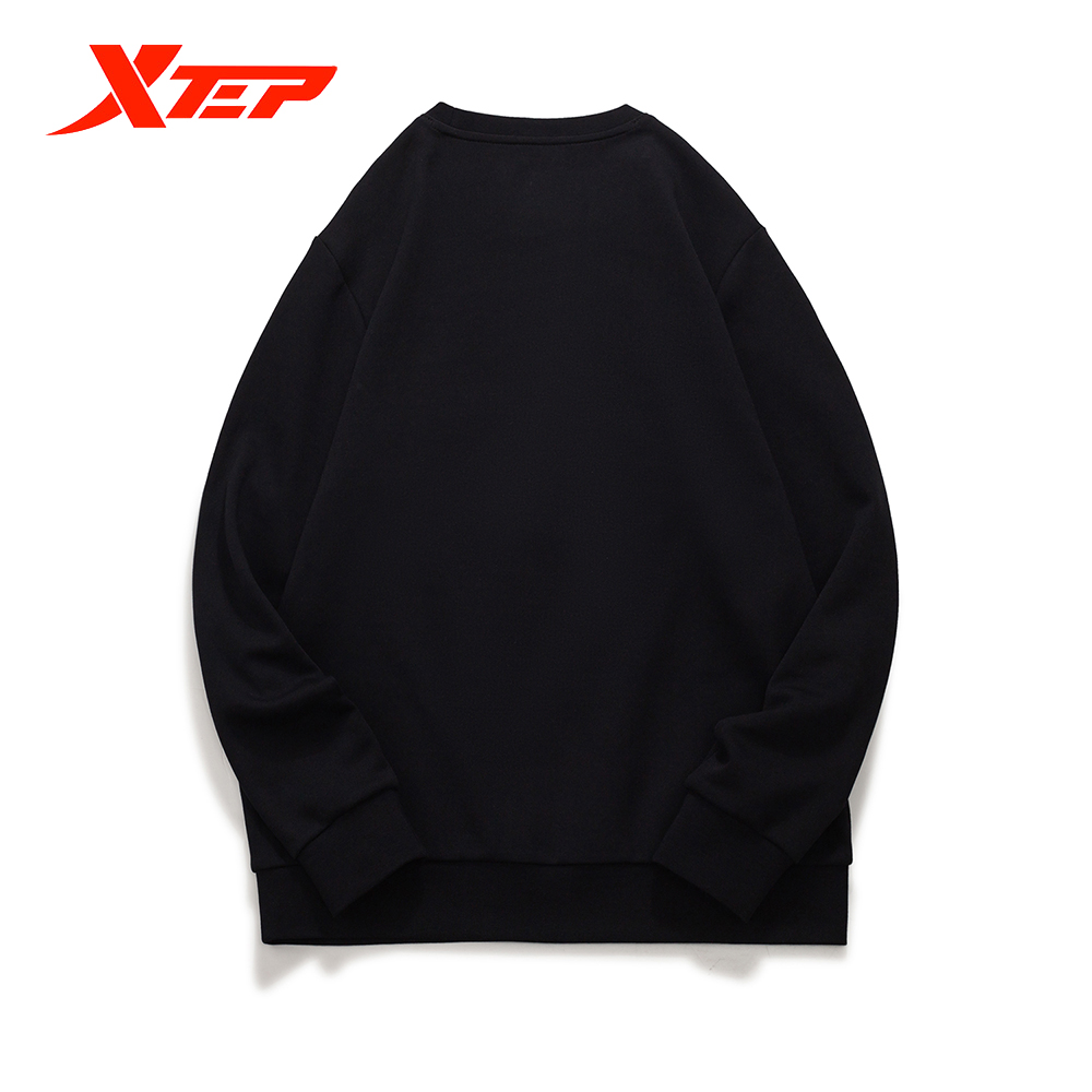 Xtep Sportswear Men&#39;s Clothes Round Neck Long Sleeve Casual Sportswear Outdoor Sport Clothes 879329920115