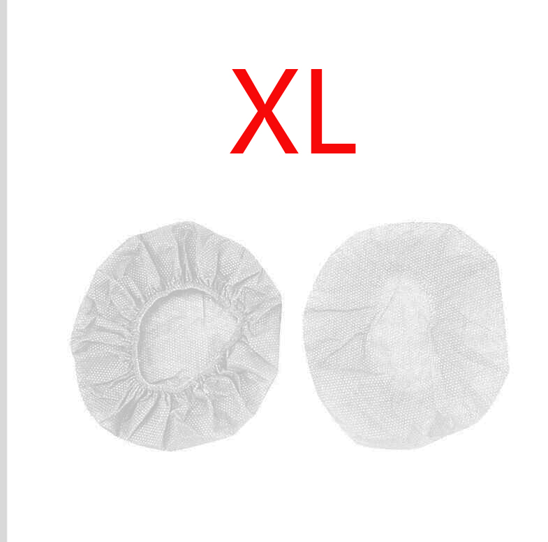 Oorkussens Stofkap Voor Hoofdtelefoon Internet Cafe Headset Wegwerp Niet-geweven Kussens Covers Beschermende: WHITE