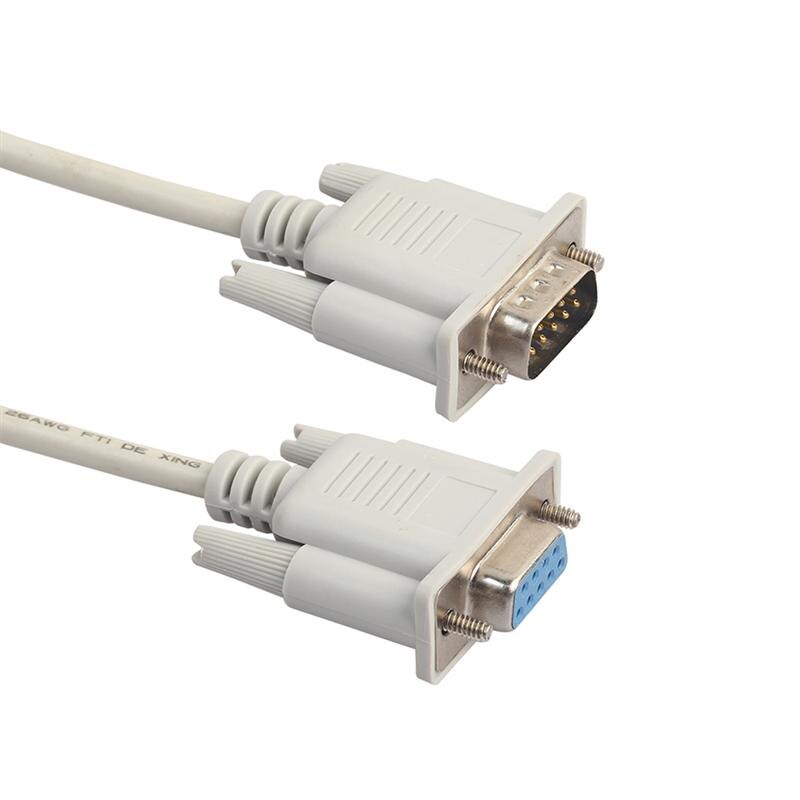 1.5 Meters Straight DB9 RS232 Cable Male to Female Extension Cable