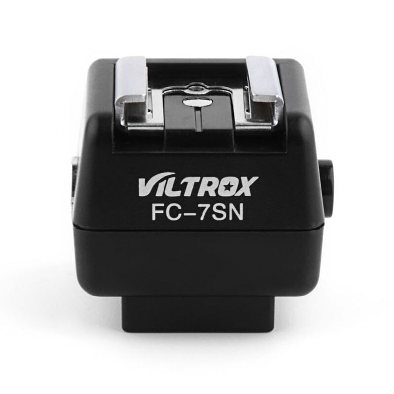 Viltrox FC-7SN Wireless Flash Shoe Adapter Optical Slave Trigger PC Sync For Canon Nikon Pentax flash to Sony Minolta Camera