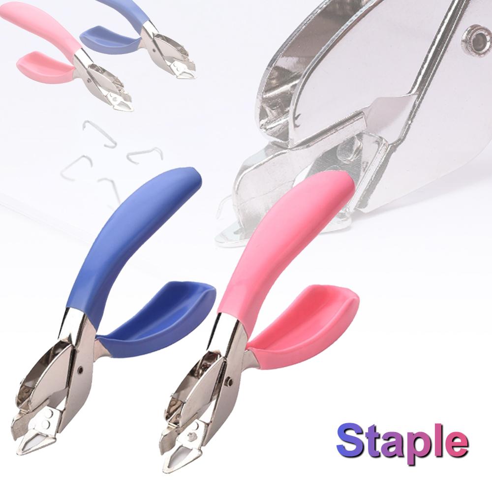 Extractor de grapa metálica , Extractor de uñas antigrapa, grapa de dibujo, material escolar para oficina
