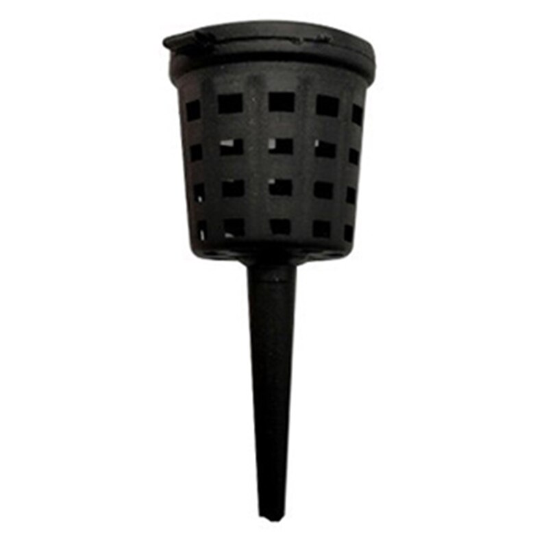 100 Pcs Park Agriculture Orchid Portable Cultivate Nursery Pots Slow Release Fertilizer Baskets with Lid Plant Aquarium