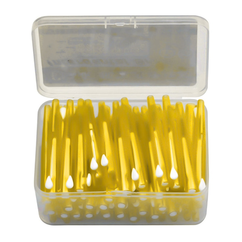 Cepillo Interdental desechable de 60 uds., escobillas suaves, limpiador de hendidura Dental, blanqueador Dental, cepillo de alambre, palillo Dental, palo de hilo Dental 31