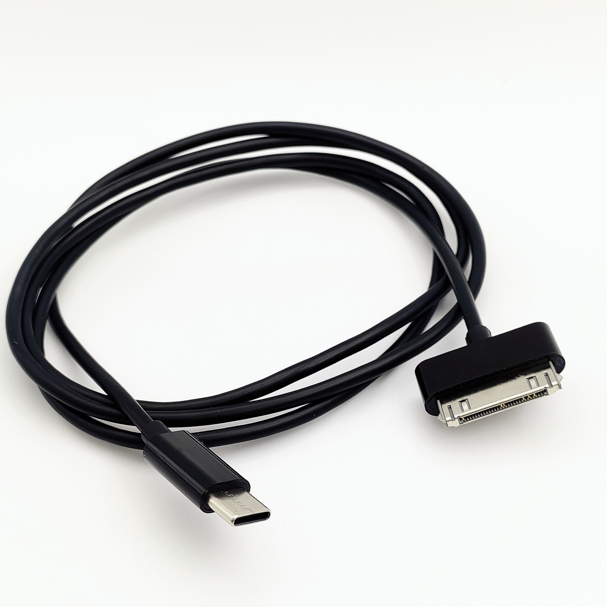30-poliges USB-C-Kabel, das für das alte iPad iPhone iPod 1m 3 Fuß synchron isiert wird: Black