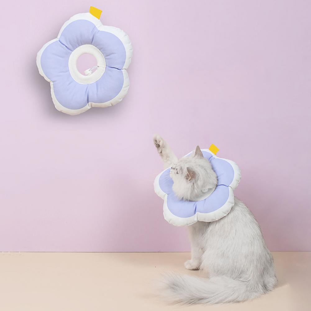 Bloem Vorm Anti-Bite Anti-Likken Hals Kat Hond Beschermende Cirkel Kraag