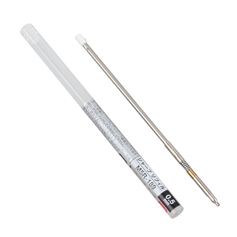 Uni style fit mekanisk blyant enhed 0.5mm m5 r 189 1 stk til uni pen skal
