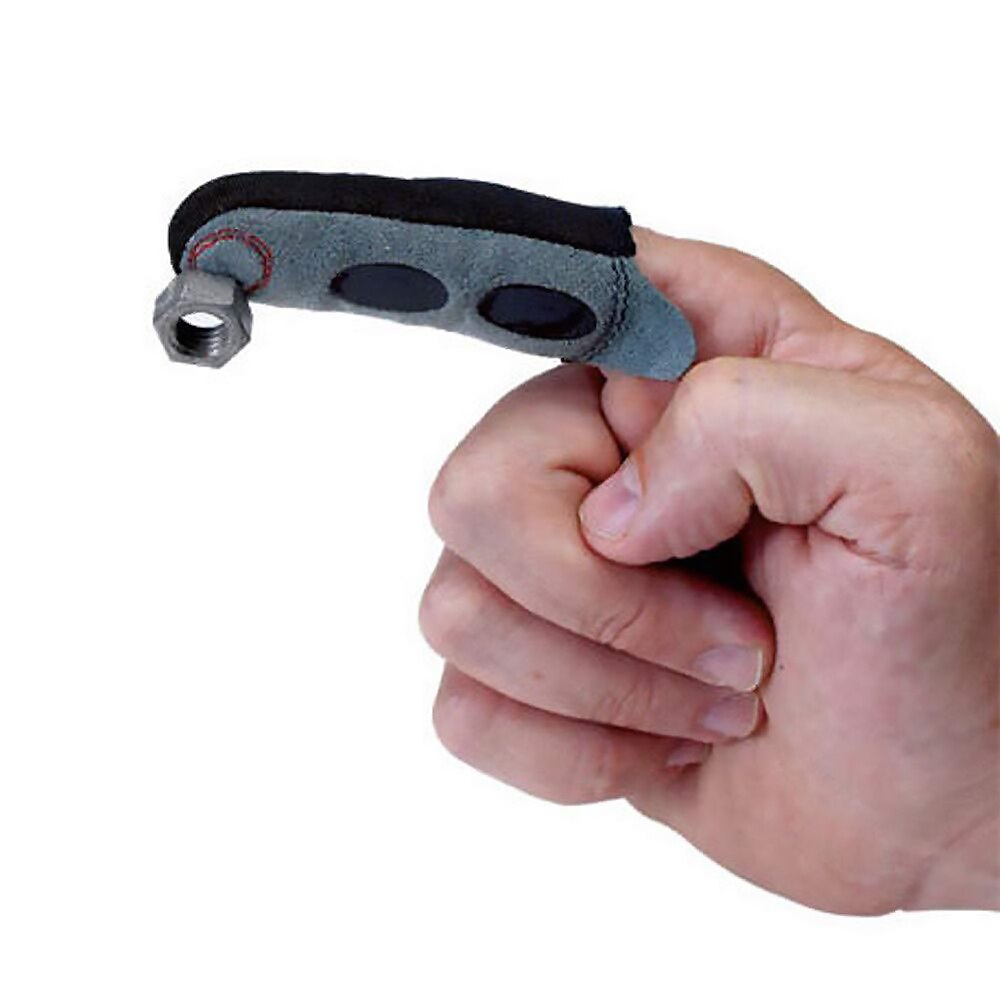 Starke Magnetische Finger Handschuh Handwerker Fingerspitze Magnet Hülse aufsammeln Metall