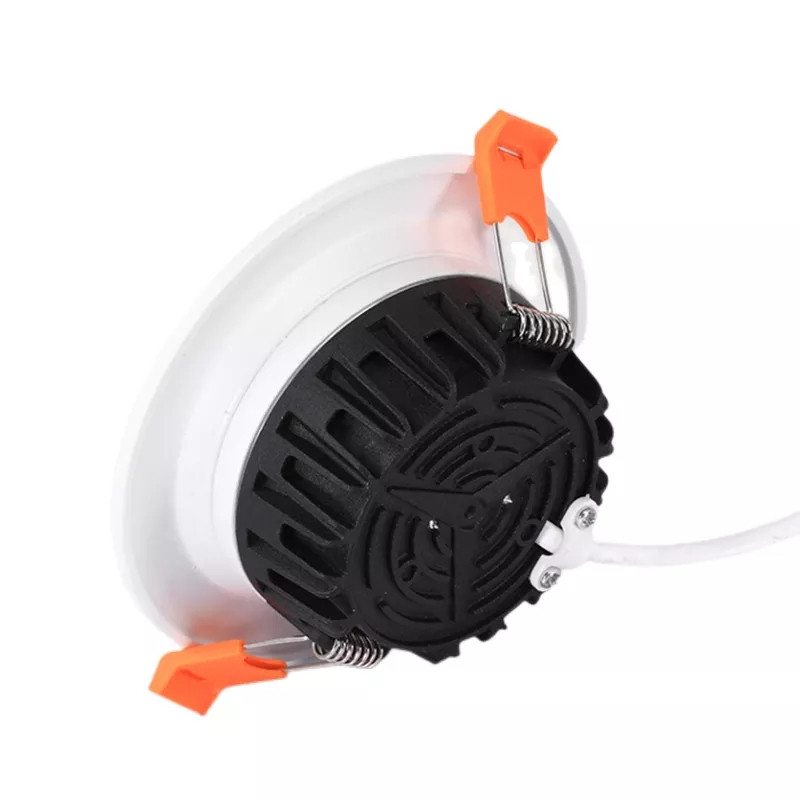 Cob led downlight 5w 7w 9w 12w 20w 24w 30w 35w 40w 220v indbygget led spotlight loftslampe til indendørs belysning hvidt hus