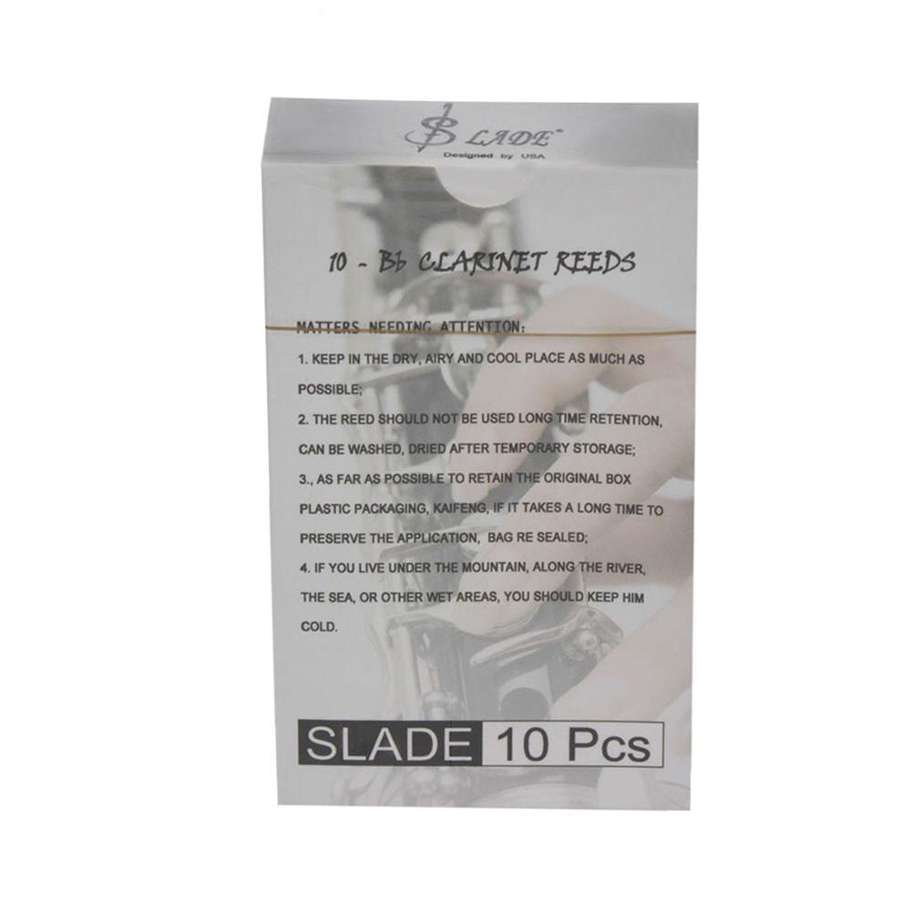 10 stuks/doos sterkte 2.5 klarinetrieten houtblaasinstrument onderdelen accessoires voor saxofoon