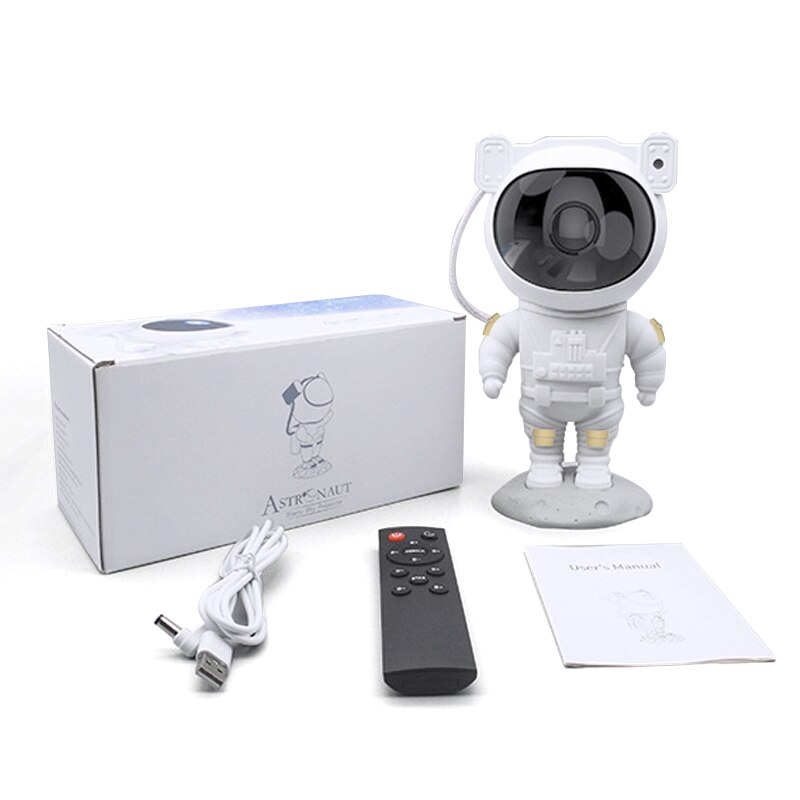 Galaxy Projector Lamp Astronaut Sterrenhemel Nachtlampje Voor Thuis Slaapkamer Room Decor Astronaut Decor Armaturen Kinderen: Default Title