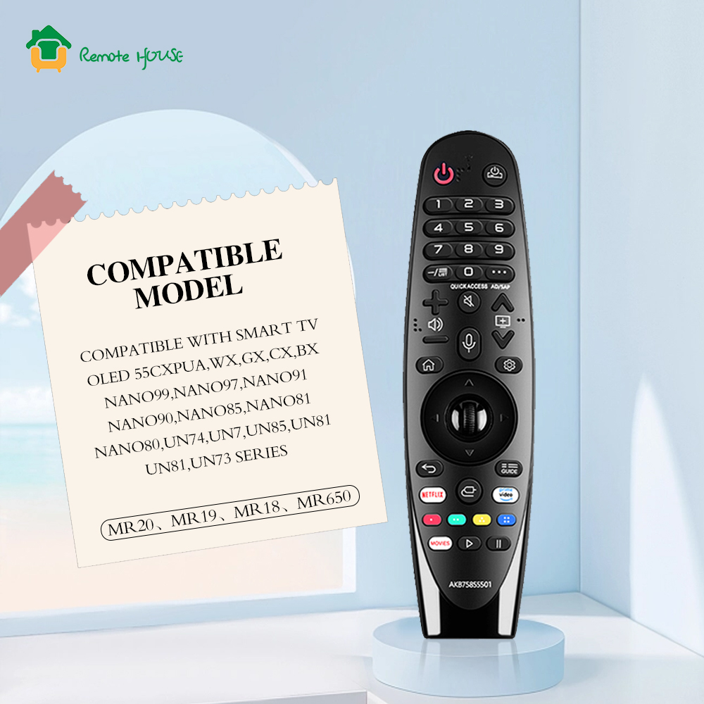 Magic Voice TV Remote MR20GA AN-MR19BA Replacement with AN-MR18BA MR20BA With Voice Cursor Function