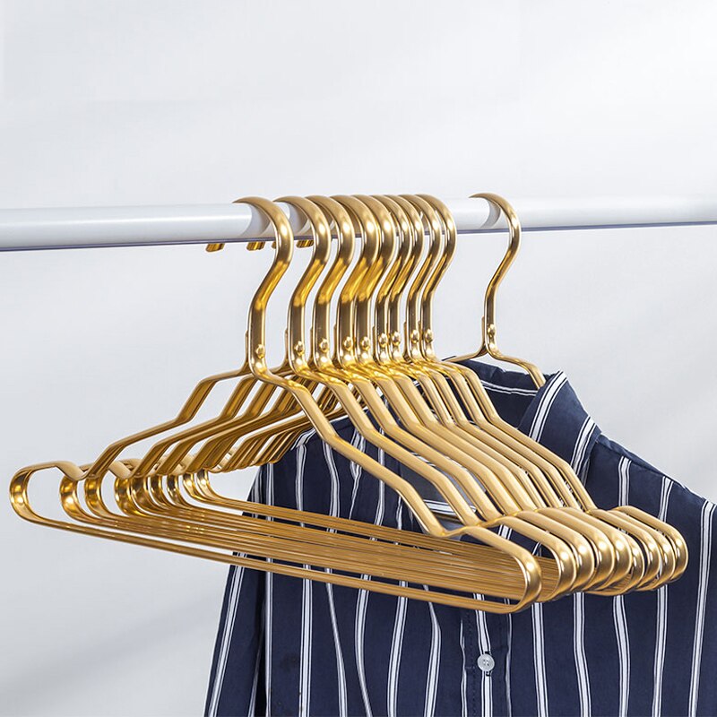 Duurzame Metalen Kleerhangers Kledingkast Rek Thuis Coat Broek Anti-Slip Drogen Hangers Volwassen/Kind Kledingrek organizer