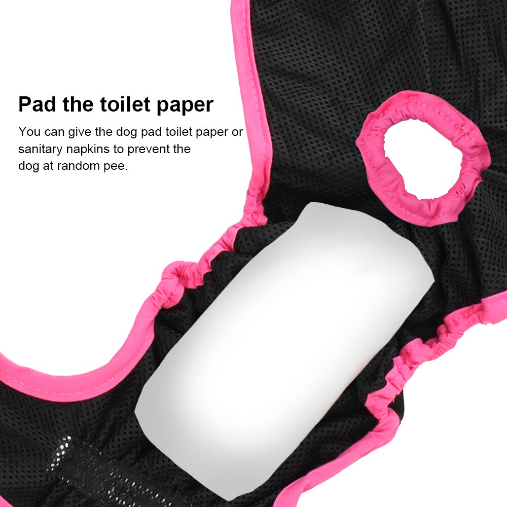 Niceyard filhote de cachorro fralda calças fisiológicas roupa interior do animal de estimação do sexo feminino shorts para pequeno meidium tamanho cães produtos para animais de estimação