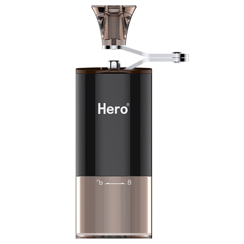 Kaffekværn espresso hero kværn hånd kaffemaskine hjemmekværn mini håndkværn keramisk slibekerne vaskbar