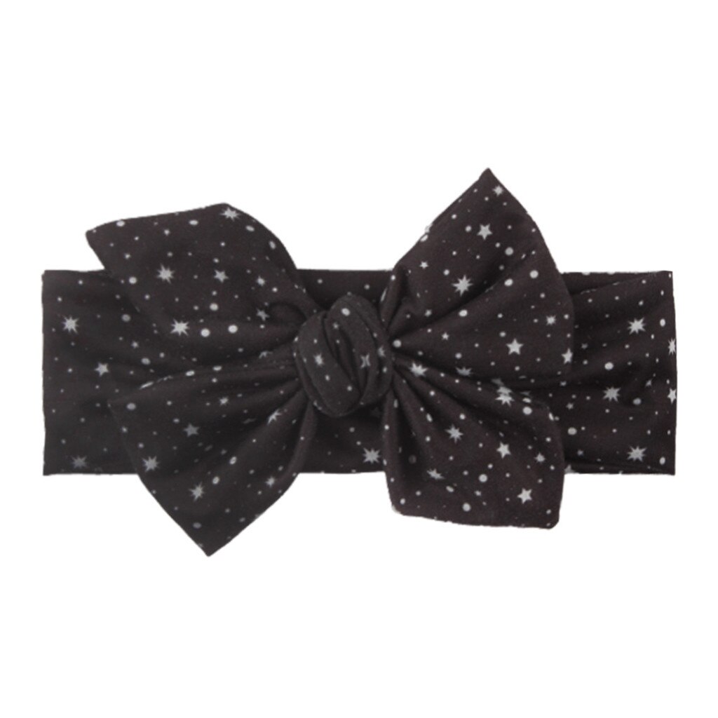 baby accessories newborn Newborn Infant Baby Boys Girls Solid Bowknot Headband Headwear Accessories детские заколки: A