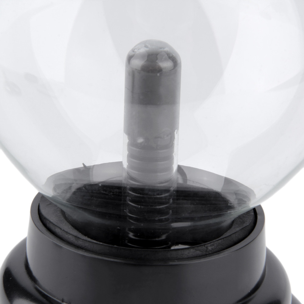 3 Inch USB Plasma Ball Electrostatic Sphere Light Magic Crystal Lamp Ball Touch Sensitive Transparent Desktop Lights