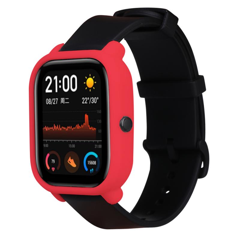 Watch TPU Protective Frame Cover for Xiaomi Huami Amazfit GTS Watch Shell Frame Bumper Protector watch screen film Case cover: 5