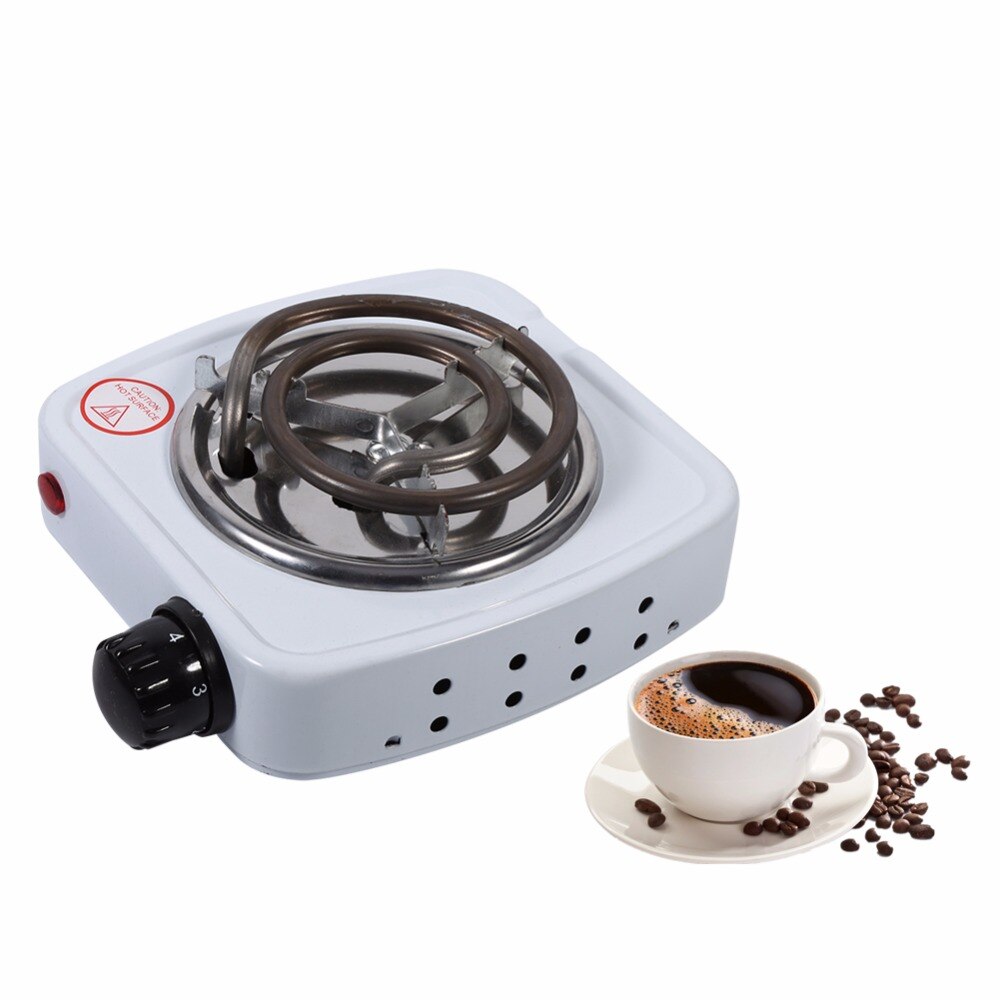 Placa de cocina eléctrica de hierro con enchufe europeo de 220V y 500 W, cocina casera, calentador de café, placa , electrodomésticos de cocina