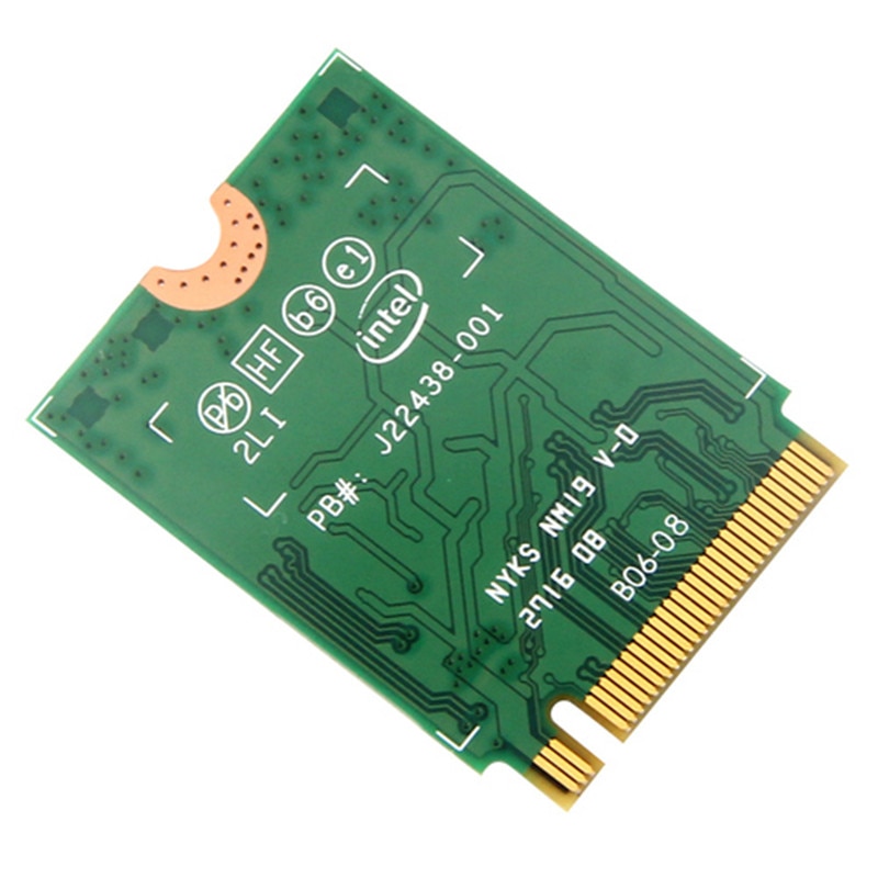 Wireless Wifi adapter Tri-Band Intel Wireless-AC 18265 with Intel 18265NGW Bluetooth 4.2 Dual Band 2.4GHz5GHz 867Mbps for Laptop