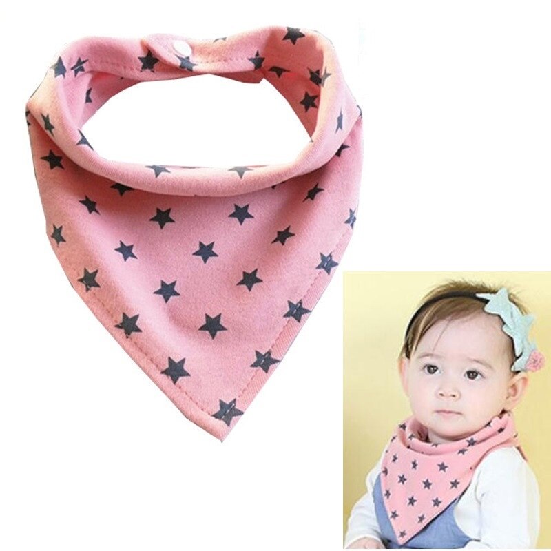 Babyjongens slabbetjes katoenen babymeisjes slabbetjes 0-3y baby bandana slabbetjes kinderen driehoekige sjaal dubbelzijdig iedereen kan dragen: Watermeloensterren