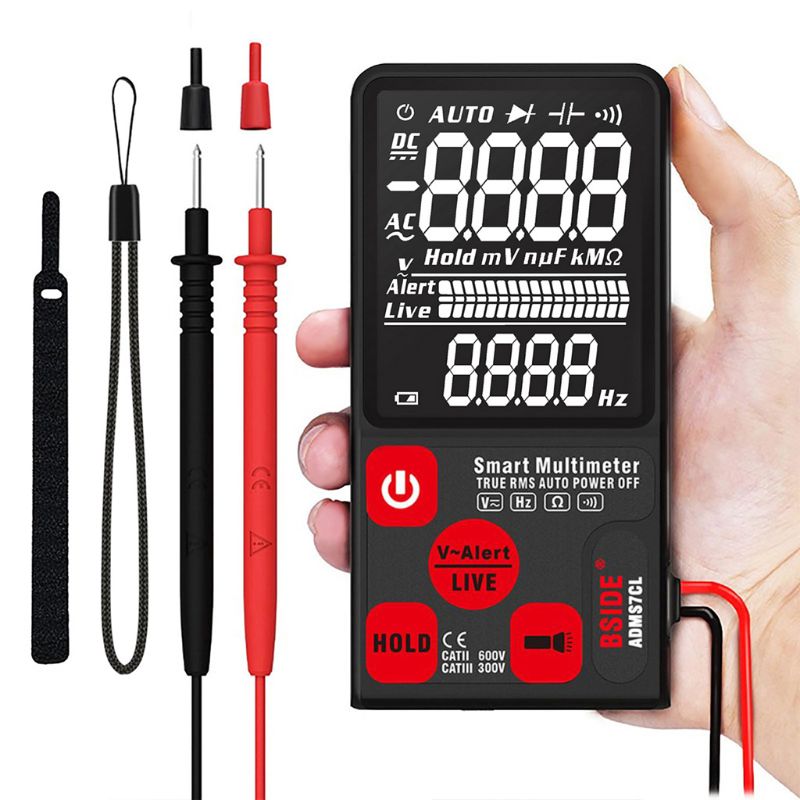 True Rms Pocket Multimeter ADMS7CL Large 3.5