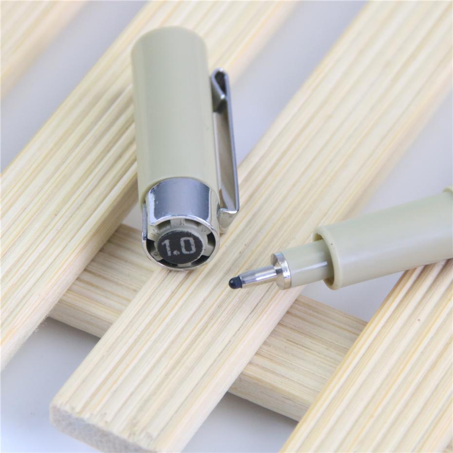 1 PC The Best Black Technical Graphic Fine Line Drawing Pen Sketch Ink Marker Pens 0.05-0.8mm For Hook Line Painting Pen: 1