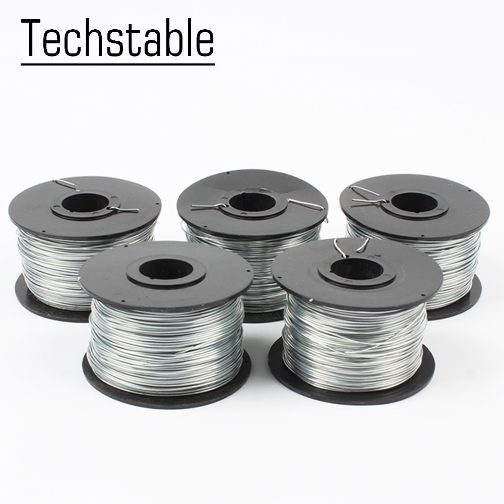 Machine wire coil for Rebar tying line 0.8mm 100m Steel wire of Automatic Steel Binding