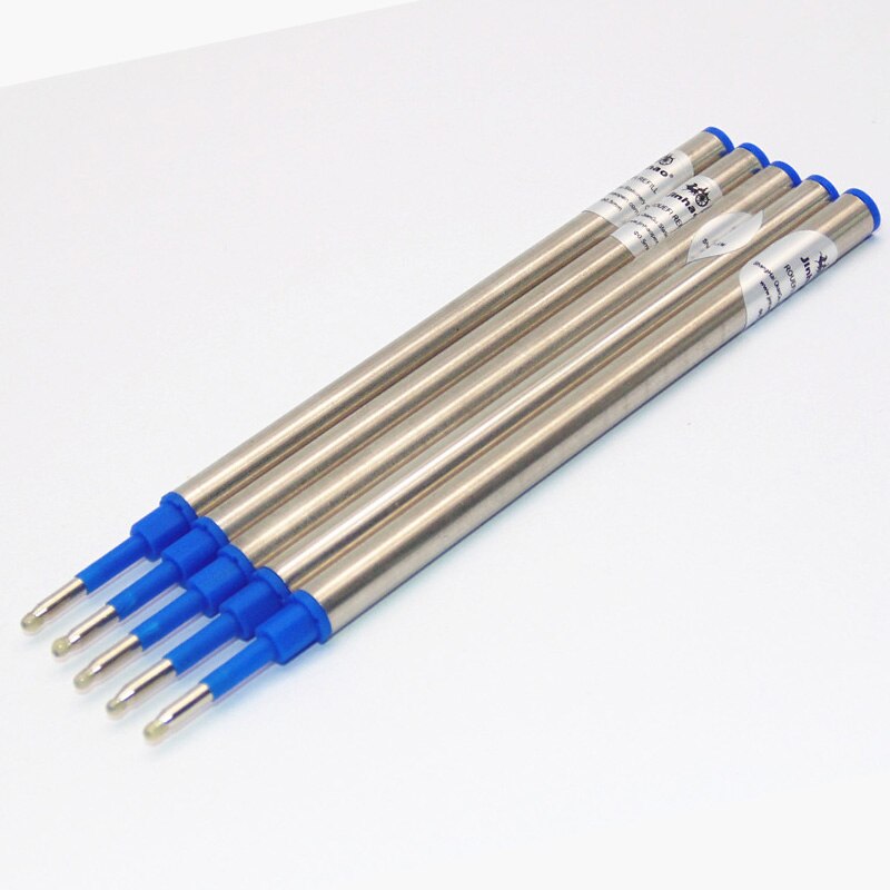5pcs Black Ballpoint Pen Refill + 5pcs Blue Ball Point Pen Refills 0.7mm