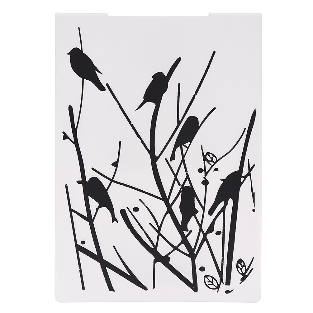 Flower Plastic Embossing Folder Template For Diy Scrapbooking Paper Card Making Decoration: 9